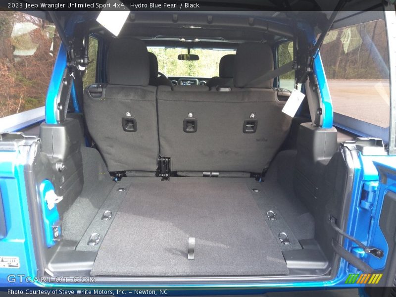 Hydro Blue Pearl / Black 2023 Jeep Wrangler Unlimited Sport 4x4