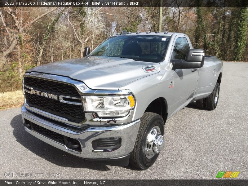 Billet Silver Metallic / Black 2023 Ram 3500 Tradesman Regular Cab 4x4