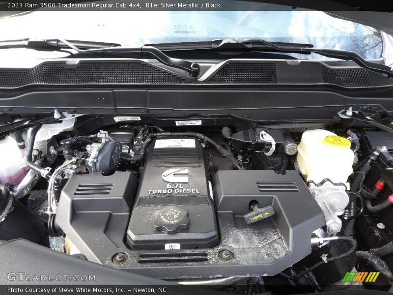  2023 3500 Tradesman Regular Cab 4x4 Engine - 6.7 Liter OHV 24-Valve Cummins Turbo-Diesel Inline 6 Cylinder