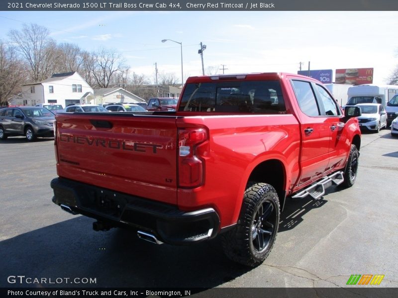 Cherry Red Tintcoat / Jet Black 2021 Chevrolet Silverado 1500 LT Trail Boss Crew Cab 4x4