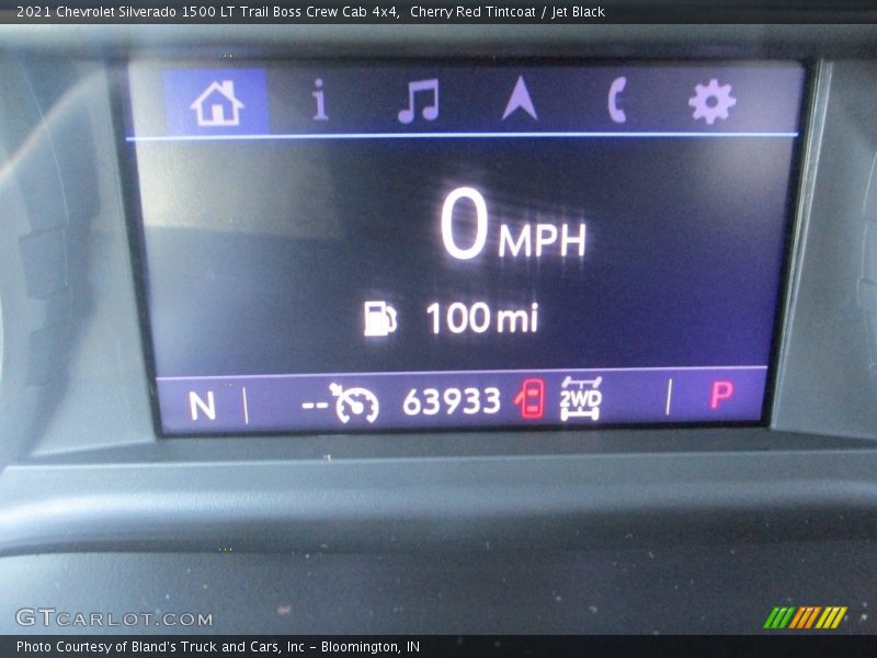 Cherry Red Tintcoat / Jet Black 2021 Chevrolet Silverado 1500 LT Trail Boss Crew Cab 4x4