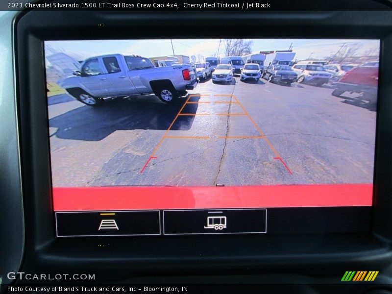 Cherry Red Tintcoat / Jet Black 2021 Chevrolet Silverado 1500 LT Trail Boss Crew Cab 4x4
