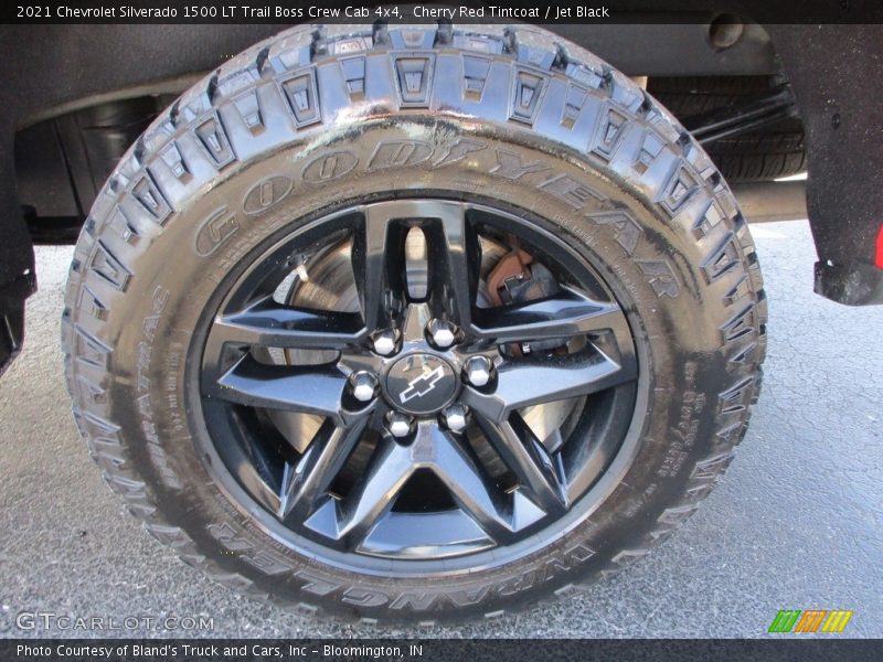 Cherry Red Tintcoat / Jet Black 2021 Chevrolet Silverado 1500 LT Trail Boss Crew Cab 4x4