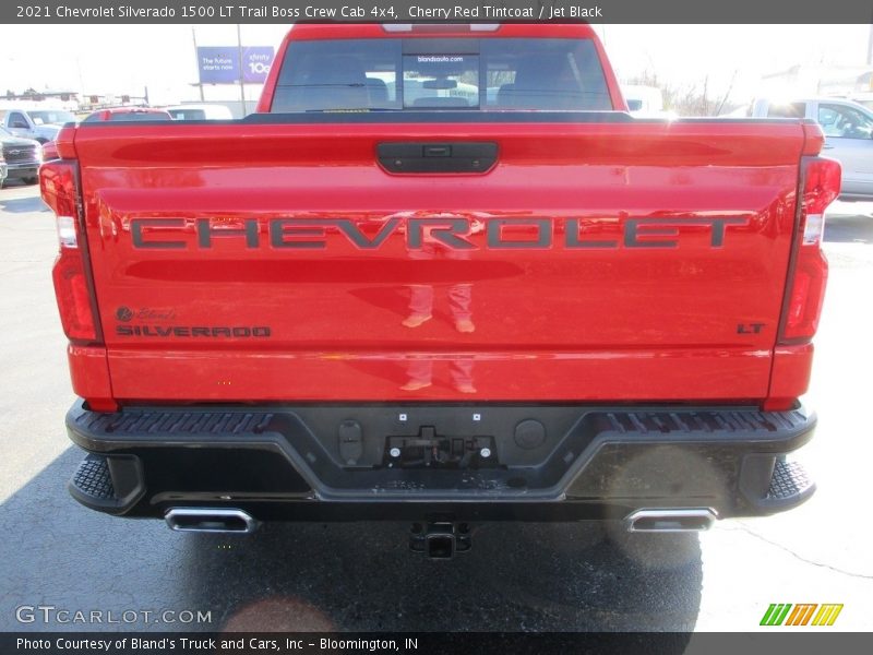 Cherry Red Tintcoat / Jet Black 2021 Chevrolet Silverado 1500 LT Trail Boss Crew Cab 4x4