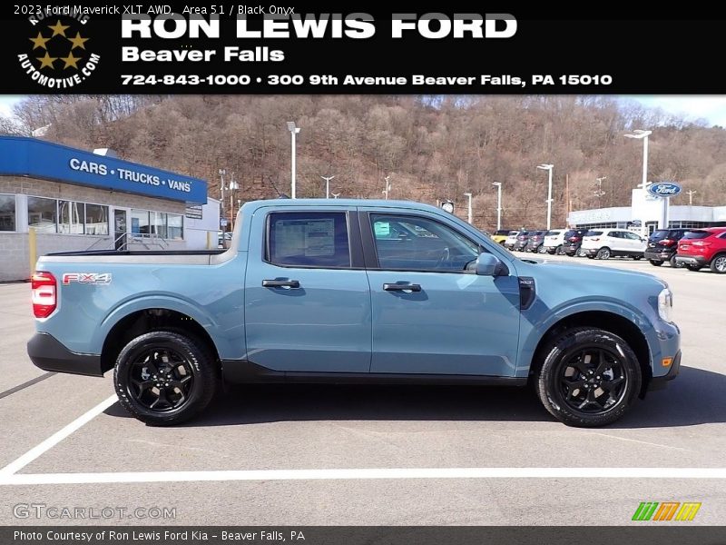 Area 51 / Black Onyx 2023 Ford Maverick XLT AWD