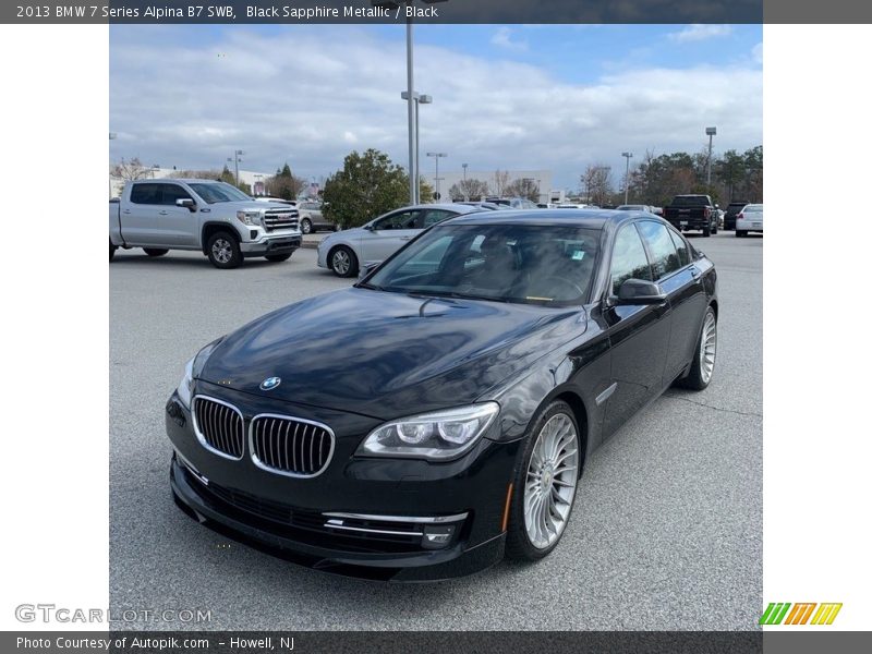 Black Sapphire Metallic / Black 2013 BMW 7 Series Alpina B7 SWB