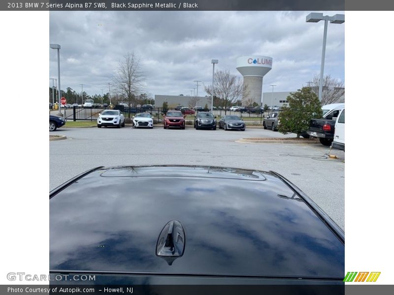 Black Sapphire Metallic / Black 2013 BMW 7 Series Alpina B7 SWB