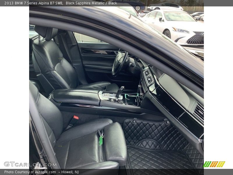 Black Sapphire Metallic / Black 2013 BMW 7 Series Alpina B7 SWB
