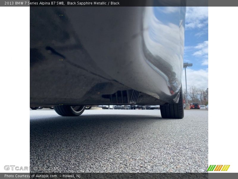 Black Sapphire Metallic / Black 2013 BMW 7 Series Alpina B7 SWB