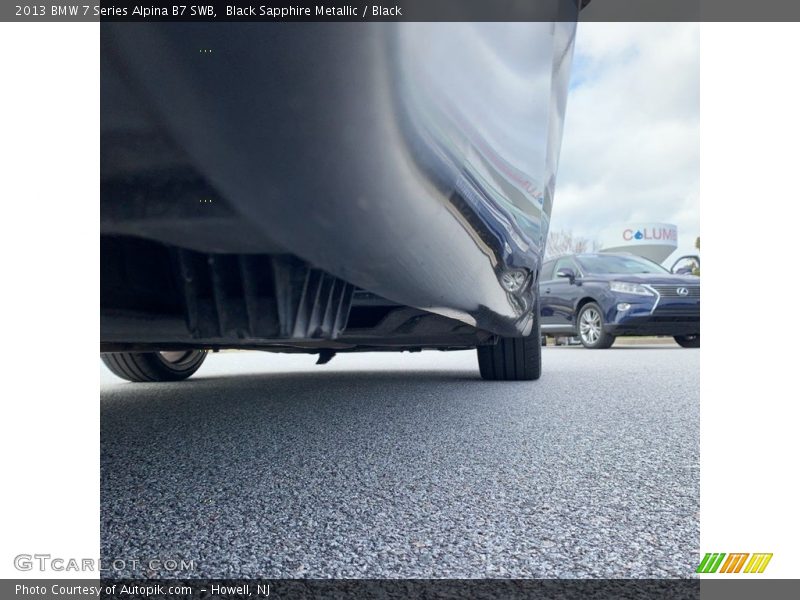 Black Sapphire Metallic / Black 2013 BMW 7 Series Alpina B7 SWB