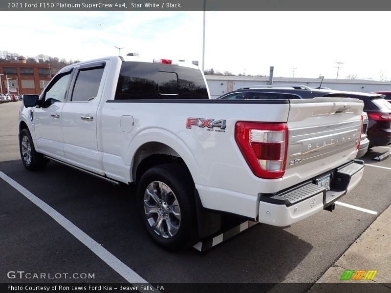Star White / Black 2021 Ford F150 Platinum SuperCrew 4x4