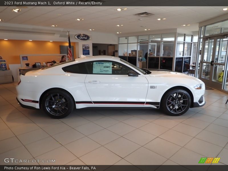  2023 Mustang Mach 1 Oxford White