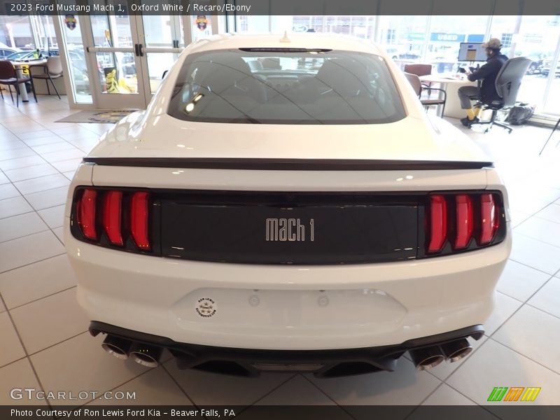  2023 Mustang Mach 1 Logo