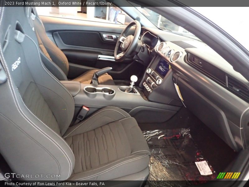  2023 Mustang Mach 1 Recaro/Ebony Interior