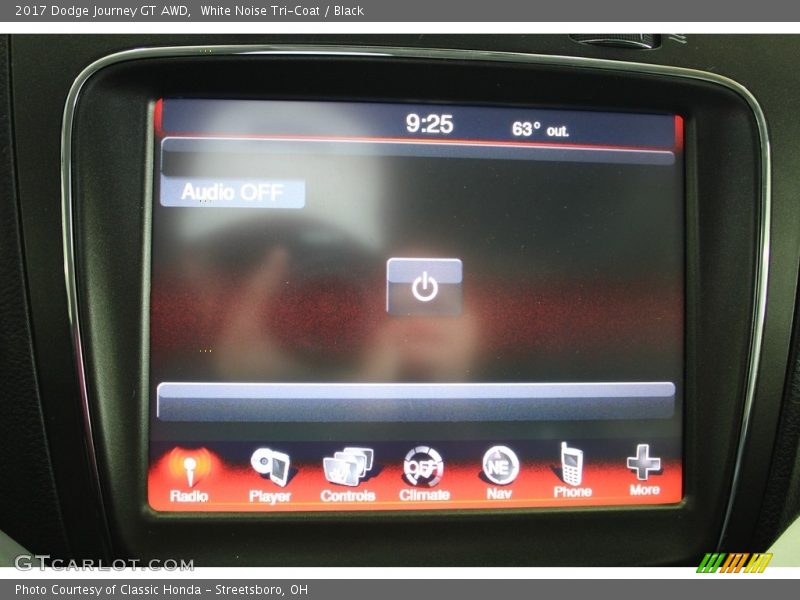 White Noise Tri-Coat / Black 2017 Dodge Journey GT AWD