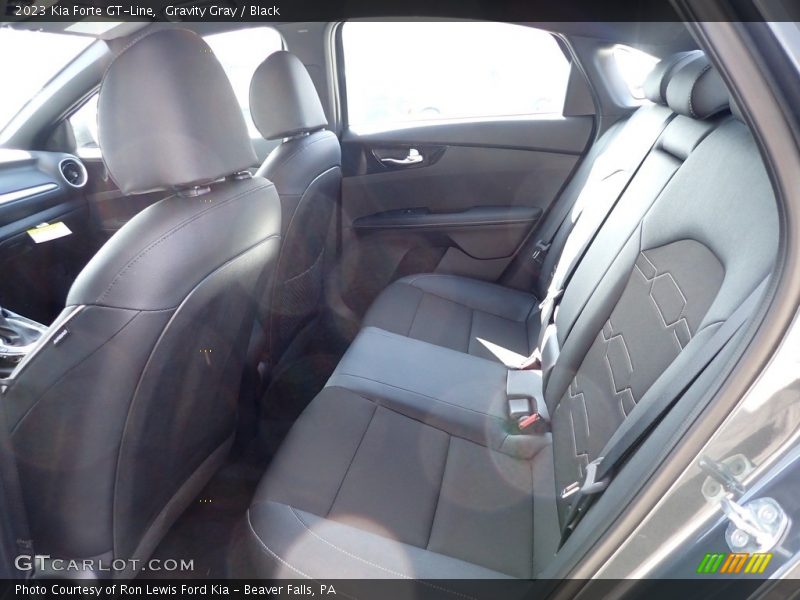 Gravity Gray / Black 2023 Kia Forte GT-Line