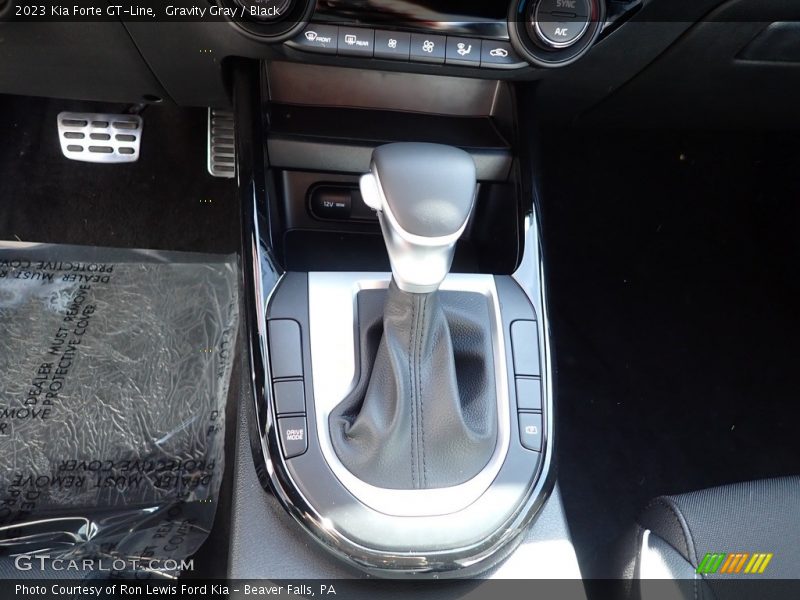 Gravity Gray / Black 2023 Kia Forte GT-Line