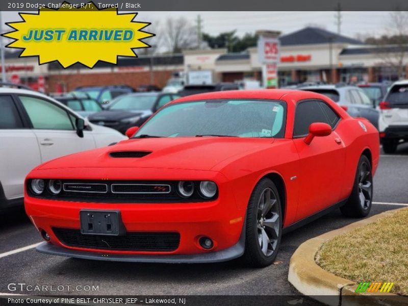 Torred / Black 2019 Dodge Challenger R/T