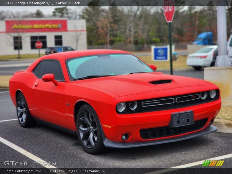 Torred / Black 2019 Dodge Challenger R/T