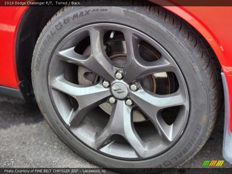 Torred / Black 2019 Dodge Challenger R/T