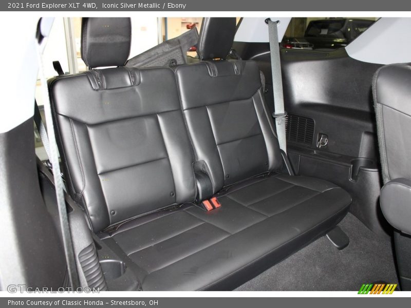 Rear Seat of 2021 Explorer XLT 4WD
