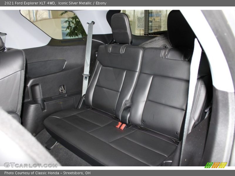Rear Seat of 2021 Explorer XLT 4WD