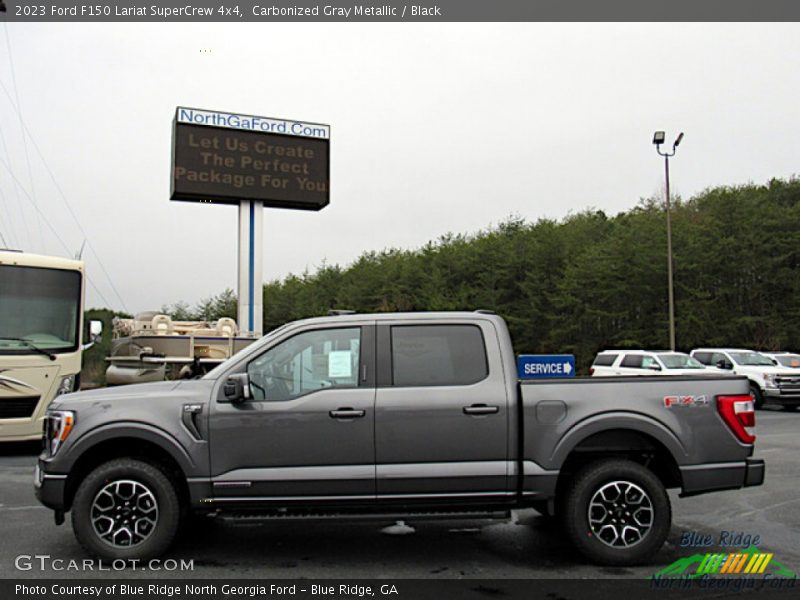  2023 F150 Lariat SuperCrew 4x4 Carbonized Gray Metallic