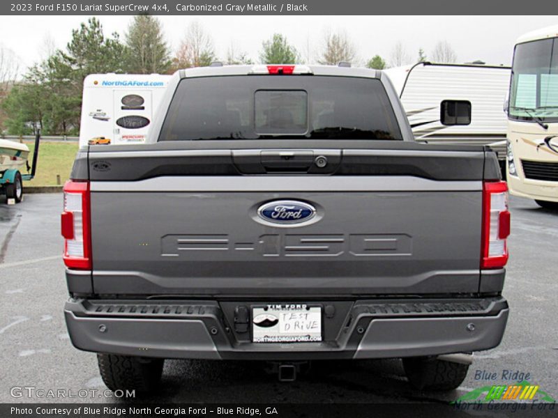 Carbonized Gray Metallic / Black 2023 Ford F150 Lariat SuperCrew 4x4