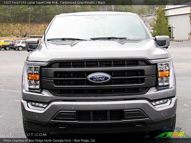 Carbonized Gray Metallic / Black 2023 Ford F150 Lariat SuperCrew 4x4