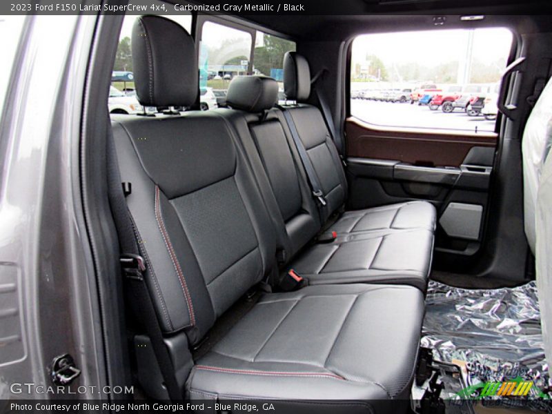 Rear Seat of 2023 F150 Lariat SuperCrew 4x4