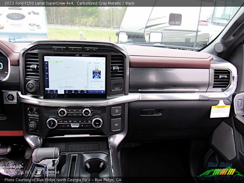 Carbonized Gray Metallic / Black 2023 Ford F150 Lariat SuperCrew 4x4