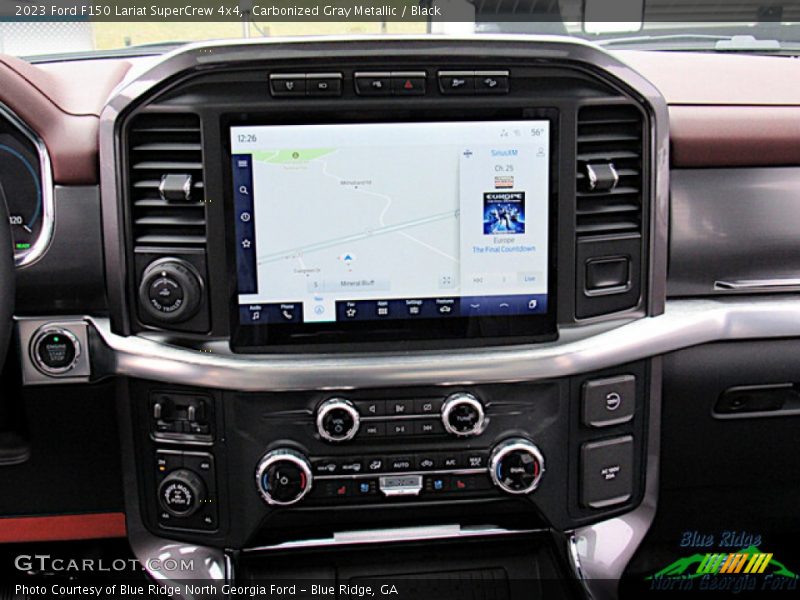 Carbonized Gray Metallic / Black 2023 Ford F150 Lariat SuperCrew 4x4