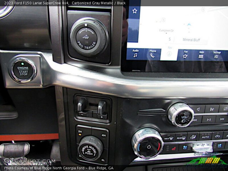 Controls of 2023 F150 Lariat SuperCrew 4x4