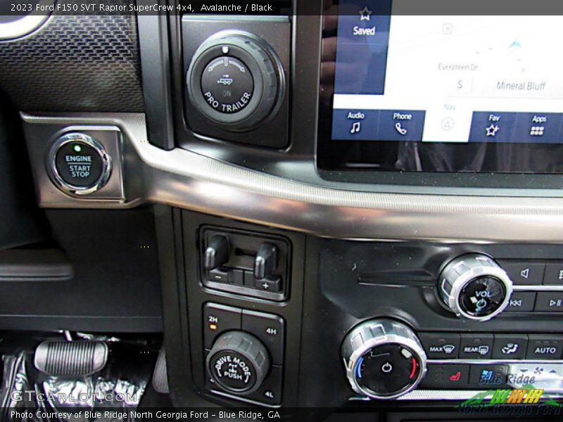 Avalanche / Black 2023 Ford F150 SVT Raptor SuperCrew 4x4