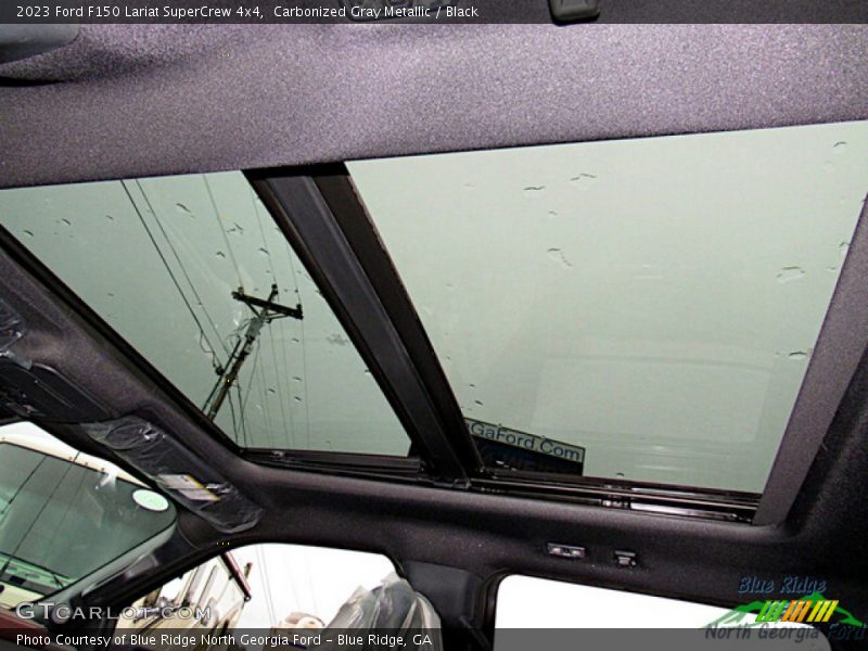 Sunroof of 2023 F150 Lariat SuperCrew 4x4