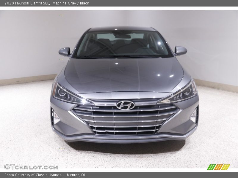 Machine Gray / Black 2020 Hyundai Elantra SEL