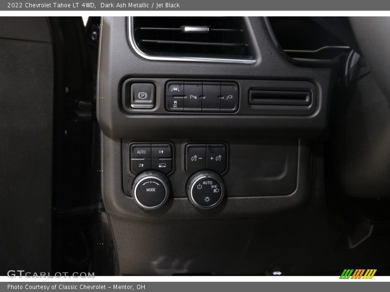 Dark Ash Metallic / Jet Black 2022 Chevrolet Tahoe LT 4WD