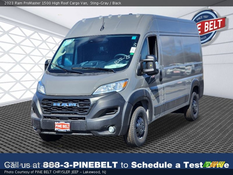 Sting-Gray / Black 2023 Ram ProMaster 1500 High Roof Cargo Van