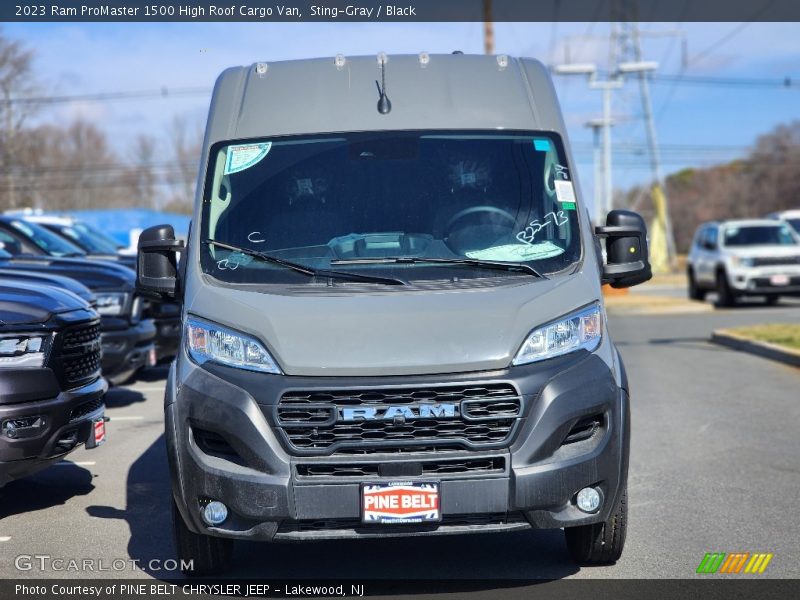 Sting-Gray / Black 2023 Ram ProMaster 1500 High Roof Cargo Van