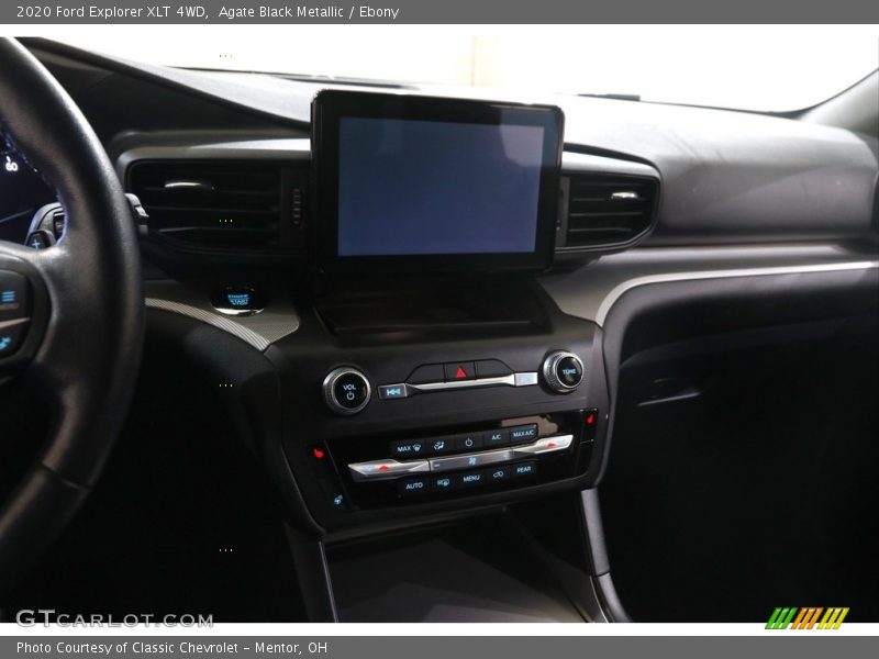 Agate Black Metallic / Ebony 2020 Ford Explorer XLT 4WD