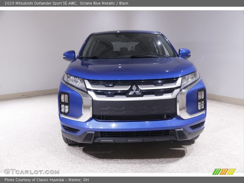 Octane Blue Metallic / Black 2020 Mitsubishi Outlander Sport SE AWC