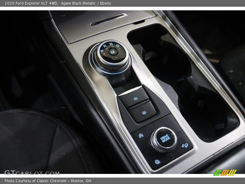 Agate Black Metallic / Ebony 2020 Ford Explorer XLT 4WD
