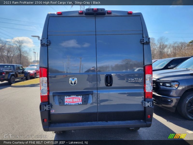 Sting-Gray / Black 2023 Ram ProMaster 1500 High Roof Cargo Van