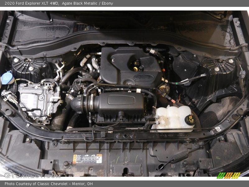 Agate Black Metallic / Ebony 2020 Ford Explorer XLT 4WD