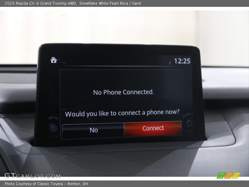 Snowflake White Pearl Mica / Sand 2020 Mazda CX-9 Grand Touring AWD