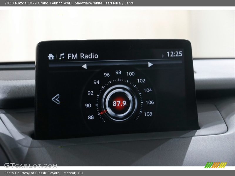 Snowflake White Pearl Mica / Sand 2020 Mazda CX-9 Grand Touring AWD
