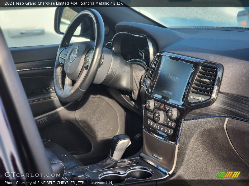Sangria Metallic / Black 2021 Jeep Grand Cherokee Limited 4x4