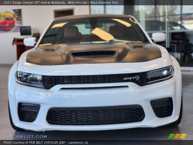 White Knuckle / Black/Demonic Red 2022 Dodge Charger SRT Hellcat Widebody