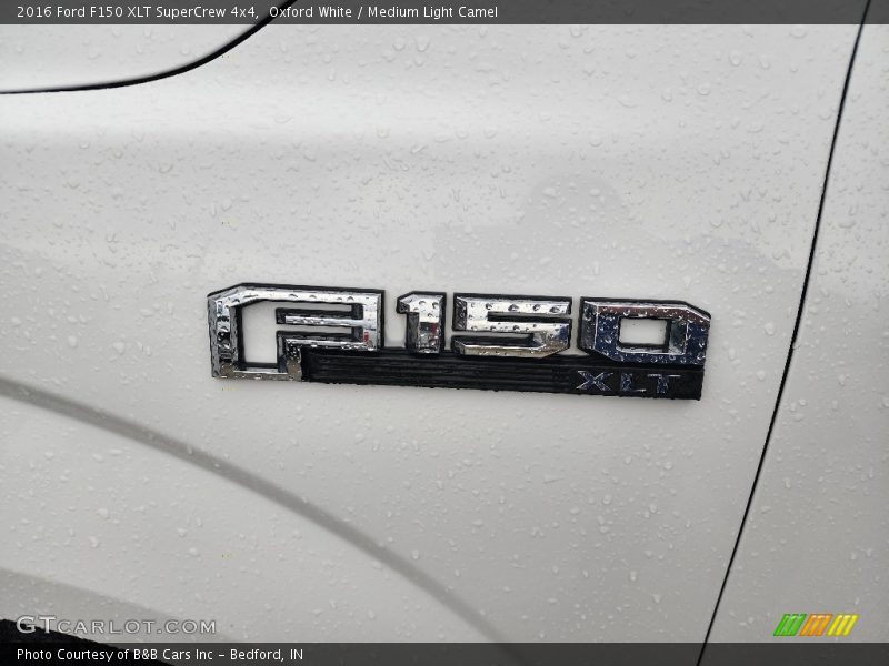 Oxford White / Medium Light Camel 2016 Ford F150 XLT SuperCrew 4x4
