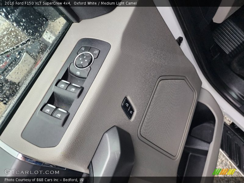 Oxford White / Medium Light Camel 2016 Ford F150 XLT SuperCrew 4x4
